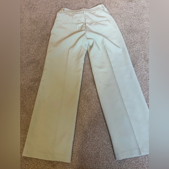 Avec Les Filles Light Green Work Pant - Picture 2 of 4